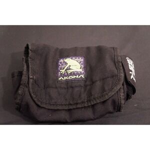 Akona Adventure Gear Black Small Pouch Bag Frog Logo Sea Drops Anti Fog Pocket